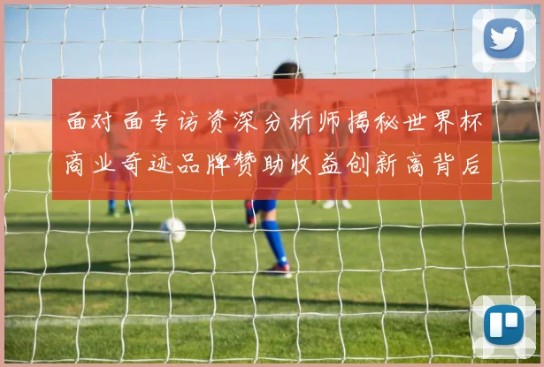 面对面专访资深分析师揭秘世界杯商业奇迹品牌赞助收益创新高背后的战略抉择